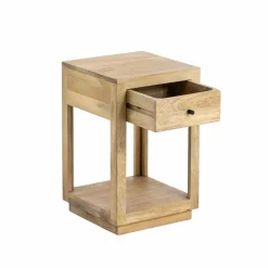Made in Meubles Table de chevet en bois de manguier Amara
