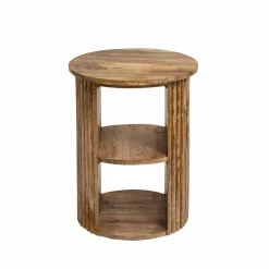 Made in Meubles Table de chevet en bois de manguier Maëva