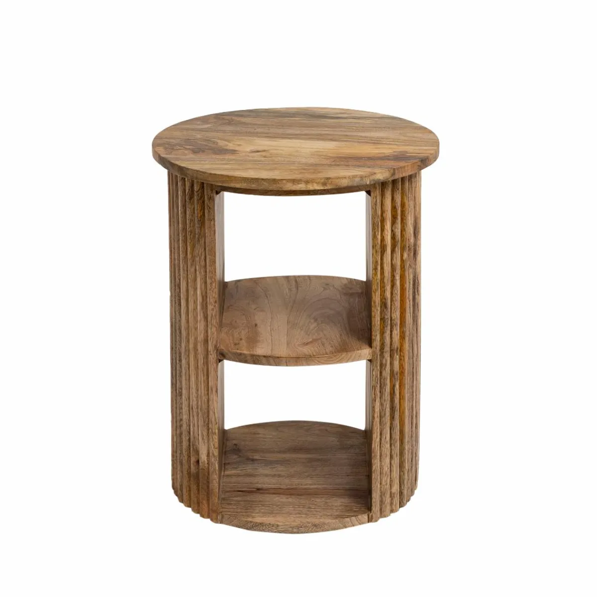 Made in Meubles Table de chevet en bois de manguier Maëva