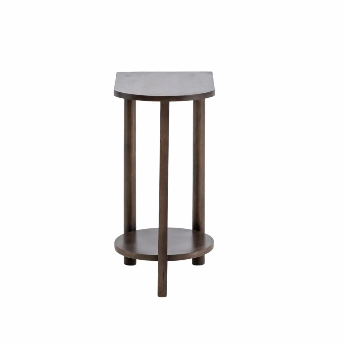 Made in Meubles Table de chevet ovale en bois de manguier Sharon