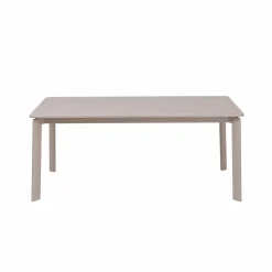 Made in Meubles Table de jardin en aluminium taupe 8 places Kaïa