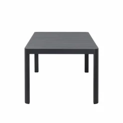 Made in Meubles Table de jardin grise en aluminium Kaïa
