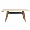 Made in Meubles Table à manger avec allonges en bois de manguier Wood