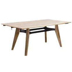 Made in Meubles Table à manger avec allonges en bois de manguier Wood