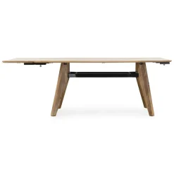 Made in Meubles Table à manger avec allonges en bois de manguier Wood