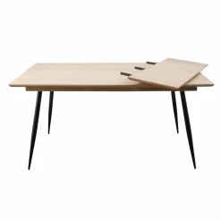 Made in Meubles Table à manger avec allonges en bois de manguier Pia
