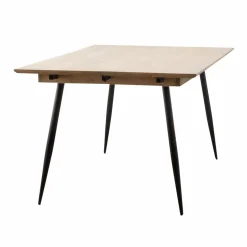 Made in Meubles Table à manger avec allonges en bois de manguier Pia