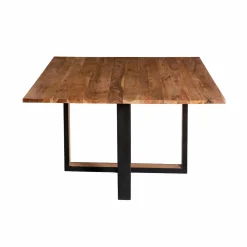 Made in Meubles Table à manger en bois d'acacia Laurie