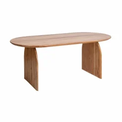 Made in Meubles Table à manger en bois d'acacia Paulo