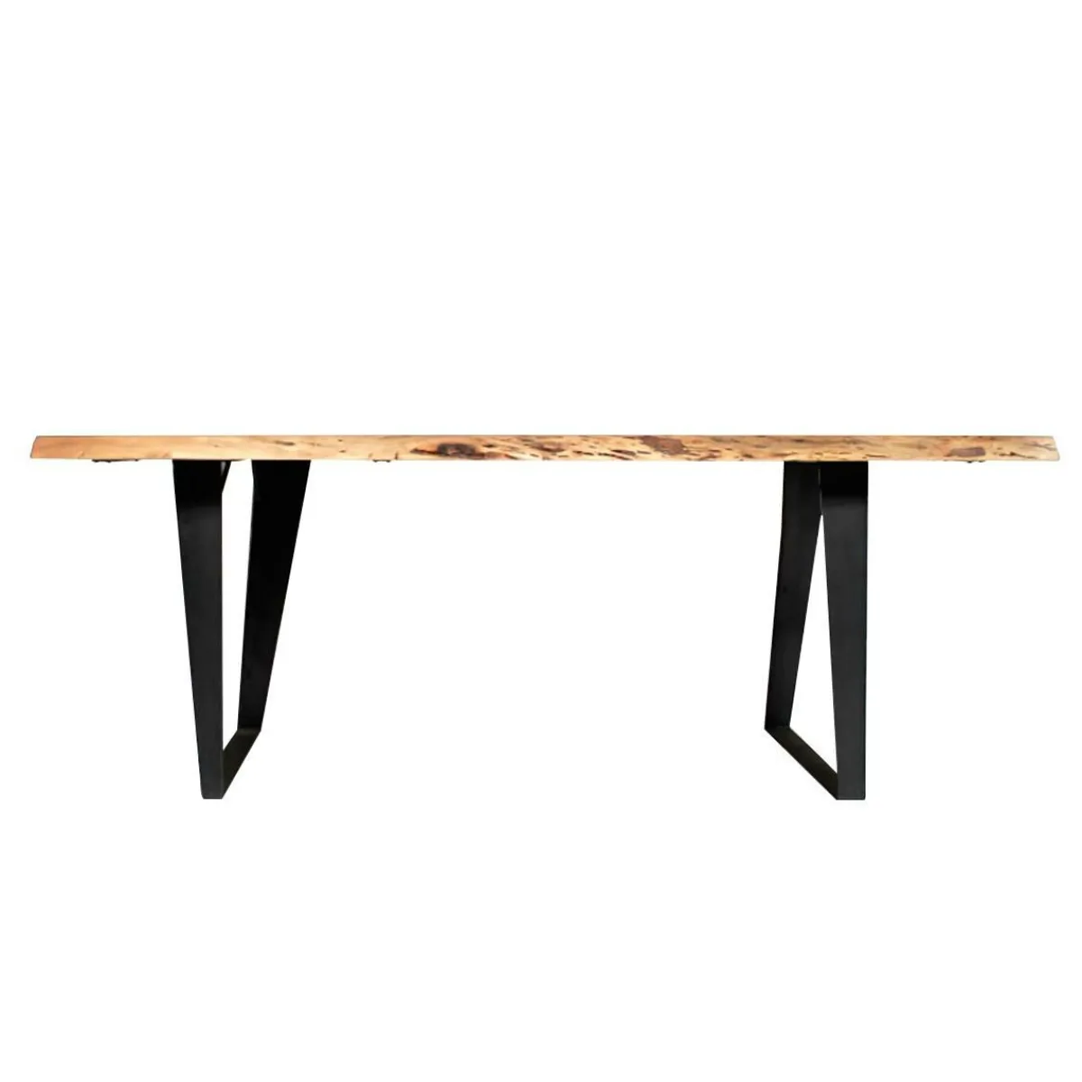 Made in Meubles Table à manger en bois d'acacia 200 cm Tree