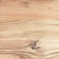 Made in Meubles Table à manger en bois d'acacia et métal Tree