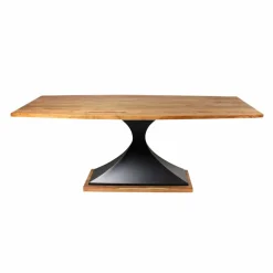 Made in Meubles Table à manger en bois d'acacia Montréal
