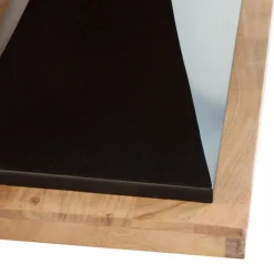 Made in Meubles Table à manger en bois d'acacia Montréal