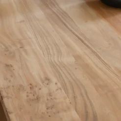 Made in Meubles Table à manger en bois d'acacia Léandre