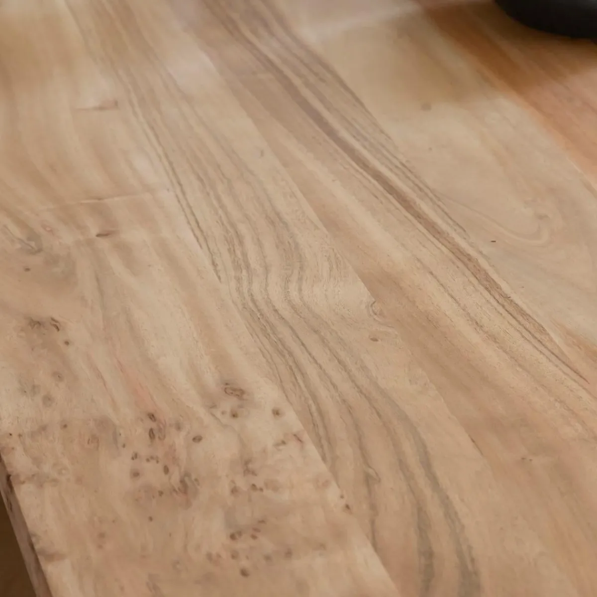 Made in Meubles Table à manger en bois d'acacia Léandre