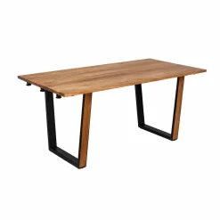 Made in Meubles Table à manger en bois d'acacia Léandre