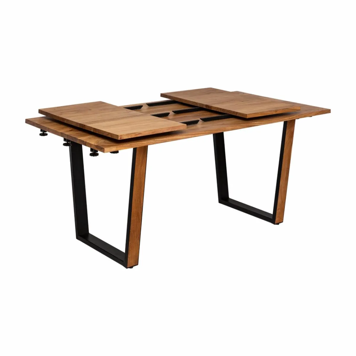 Made in Meubles Table à manger en bois d'acacia Léandre