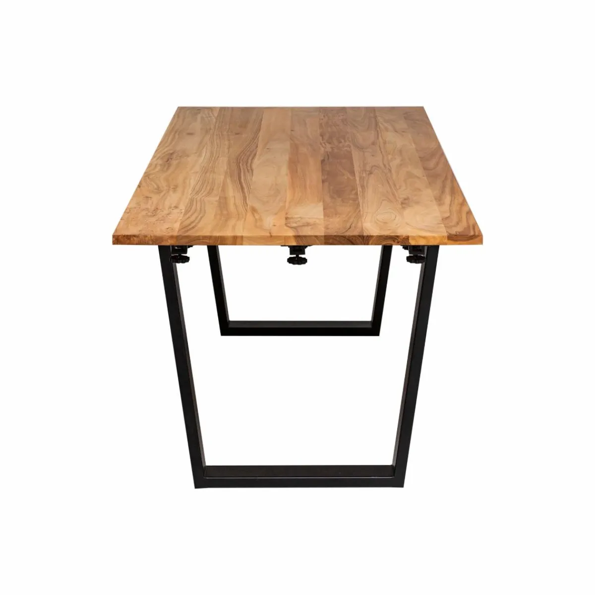 Made in Meubles Table à manger en bois d'acacia Léandre