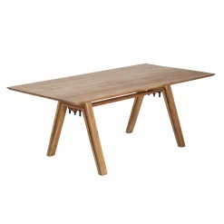 Made in Meubles Table à manger en bois d'acacia Noa