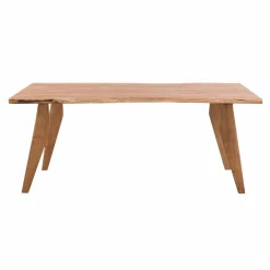 Made in Meubles Table à manger en bois d'acacia 180 cm Tree