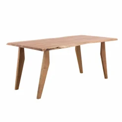 Made in Meubles Table à manger en bois d'acacia 180 cm Tree