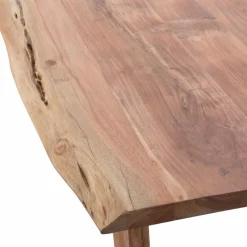 Made in Meubles Table à manger en bois d'acacia 180 cm Tree