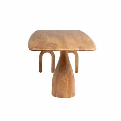 Made in Meubles Table à manger en bois d'Acacia Anaé