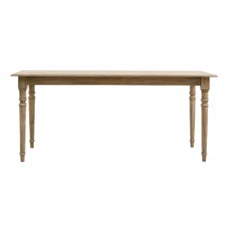 Made in Meubles Table à manger en bois de manguier Louis