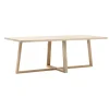 Made in Meubles Table à manger en bois de manguier Rhodes