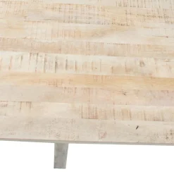 Made in Meubles Table à manger en bois de manguier Rhodes