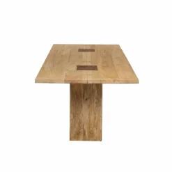 Made in Meubles Table à manger en bois de manguier Vivien