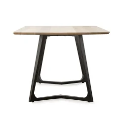 Made in Meubles Table à manger en bois de manguier Suzon