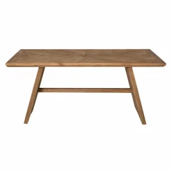 Made in Meubles Table à manger en bois recyclé Blaise