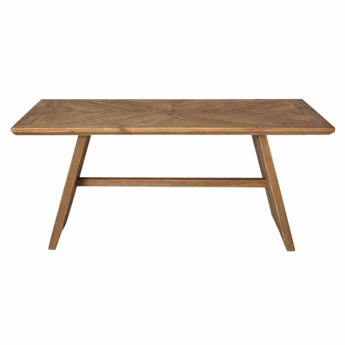 Made in Meubles Table à manger en bois recyclé Blaise
