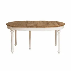 Made in Meubles Table à manger en bois recyclé avec allonges Garance