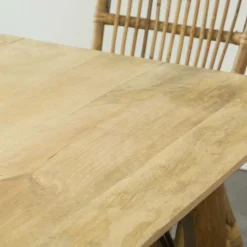 Made in Meubles Table à manger en manguier Clarisse