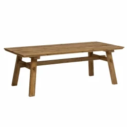 Made in Meubles Table à manger en pin recyclé Blaise