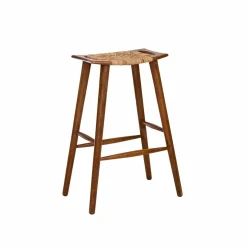 Made in Meubles Tabouret de bar en manguier Suzanna
