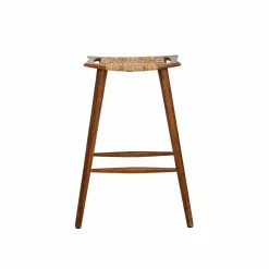 Made in Meubles Tabouret de bar en manguier Suzanna