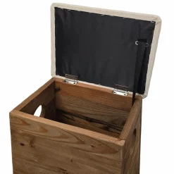Made in Meubles Tabouret en bois recyclé Blaise