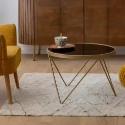 Made in Meubles Tapis en coton Victor