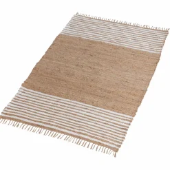 Made in Meubles Tapis en jute et coton Lali