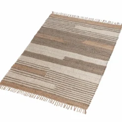 Made in Meubles Tapis en jute et coton Robin
