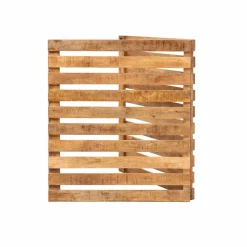 Made in Meubles Tête de lit en bois avec étagère Marais