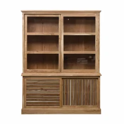 Made in Meubles Vaisselier en bois d'acacia Salta