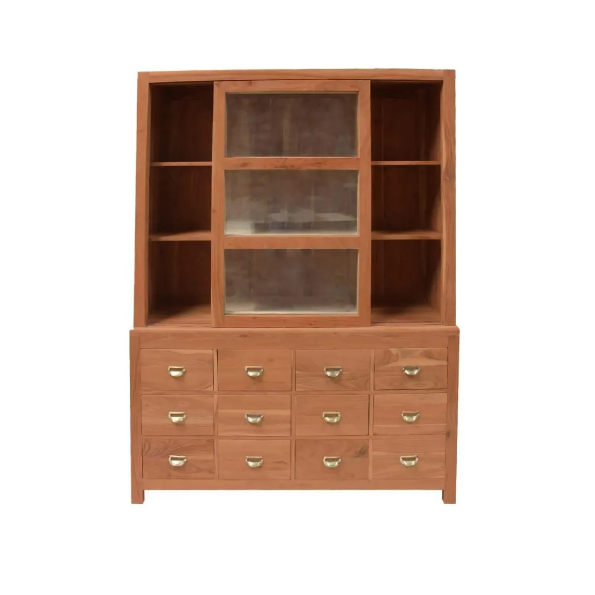 Made in Meubles Vaisselier en bois d'acacia Magda
