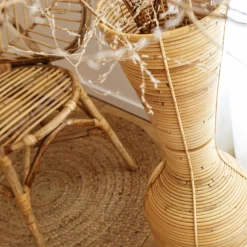 Made in Meubles Vase haut à  rayures
