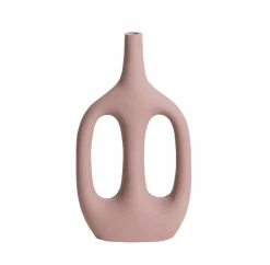 Made in Meubles Vase soliflore rose en aluminium Pivoine