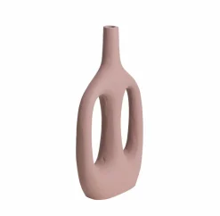 Made in Meubles Vase soliflore rose en aluminium Pivoine