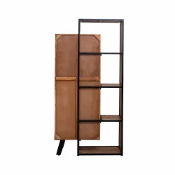 Made in Meubles Vitrine en bois d'acacia Ernest